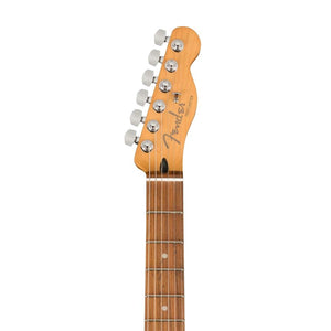 Fender Player Plus Nashville Telecaster Electric Guitar, PF FB, Aged Candy Apple Red