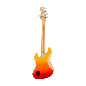 Fender Player Plus Jazz Bass V Guitar, PF FB, Tequila Sunrise