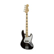 Fender Artist Geddy Lee Jazz Bass Guitar, Maple Neck, Black, 3-Ply White Pickguard