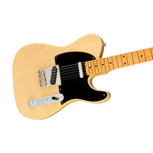 Fender 70th Anniversary Broadcaster Telecaster Electric Guitar, Maple FB, Blackguard Blonde