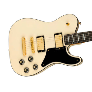 Fender Parallel Universe Vol II Troublemaker Telecaster Deluxe Electric Guitar, Olympic White