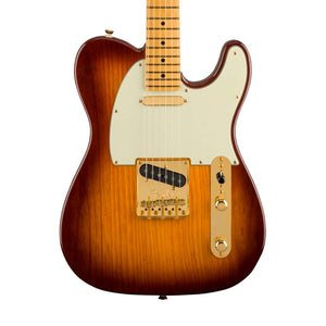 Fender 75th Anniversary Commemorative Telecaster Electric Guitar, Maple FB, 2-Color Bourbon Burst