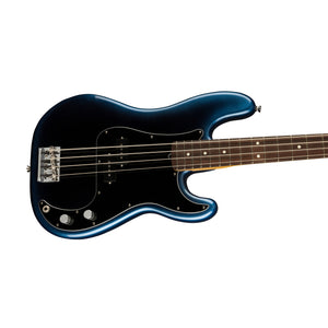 Fender American Professional II Precision Bass Electric Guitar, RW FB, Dark Night
