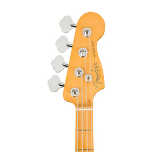 Fender American Professional II Precision Bass Electric Guitar, Maple FB, 3-Tone Sunburst