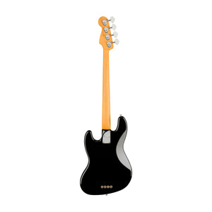 Fender American Professional II Jazz Bass Electric Guitar, RW FB, Black