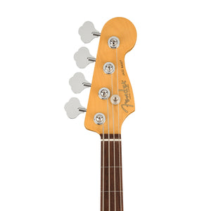 Fender American Professional II Fretless Jazz Bass Electric Guitar, RW FB, Olympic White