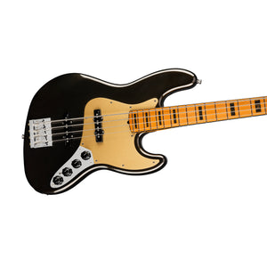 Fender American Ultra Jazz Bass Guitar, Maple FB, Texas Tea