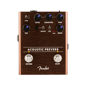 Fender Acoustic Preamp / Reverb Guitar Effects Pedal – Swee