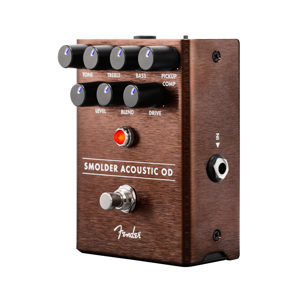Fender Smolder Acoustic Overdrive Guitar Effects Pedal – Swee Lee