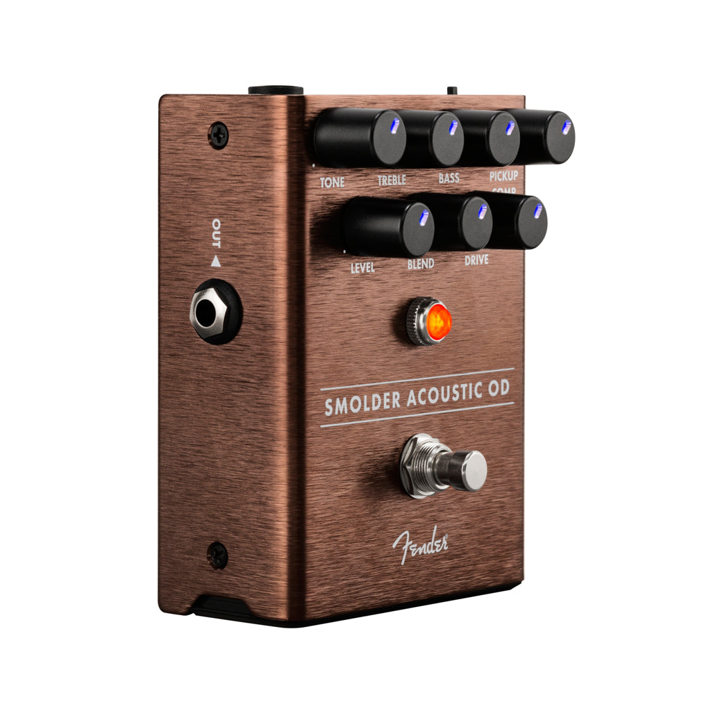 Fender Smolder Acoustic Overdrive Guitar Effects Pedal – Swee Lee Singapore