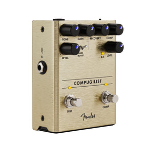 Fender Compugilist Compressor/Distortion Guitar Effects Pedal