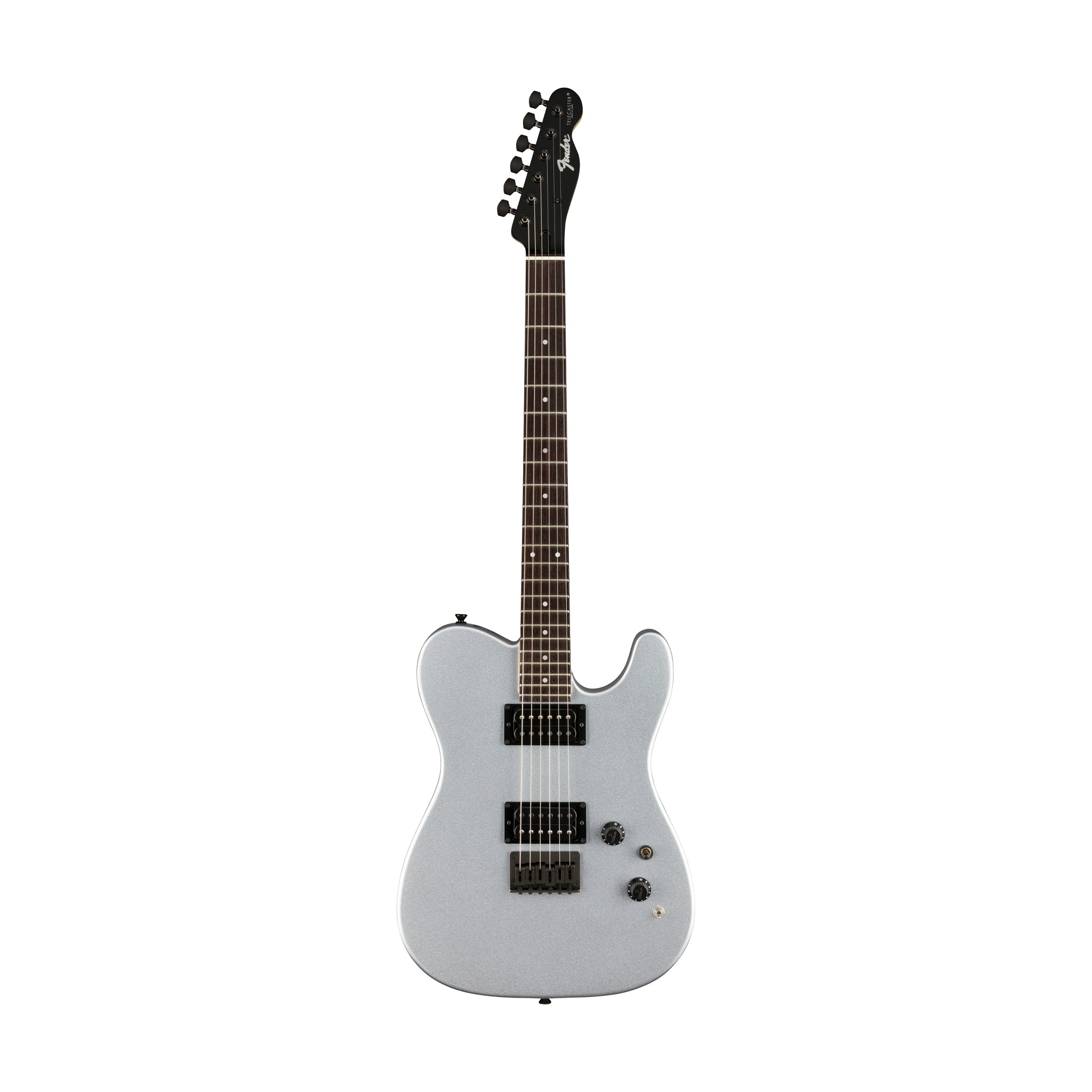 Fender Boxer Series Telecaster HH Guitar, RW FB, Inca Silver