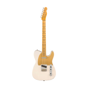 Fender JV Modified 50s Telecaster Electric Guitar, Maple FB, White Blonde