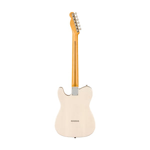 Fender JV Modified 50s Telecaster Electric Guitar, Maple FB, White Blonde