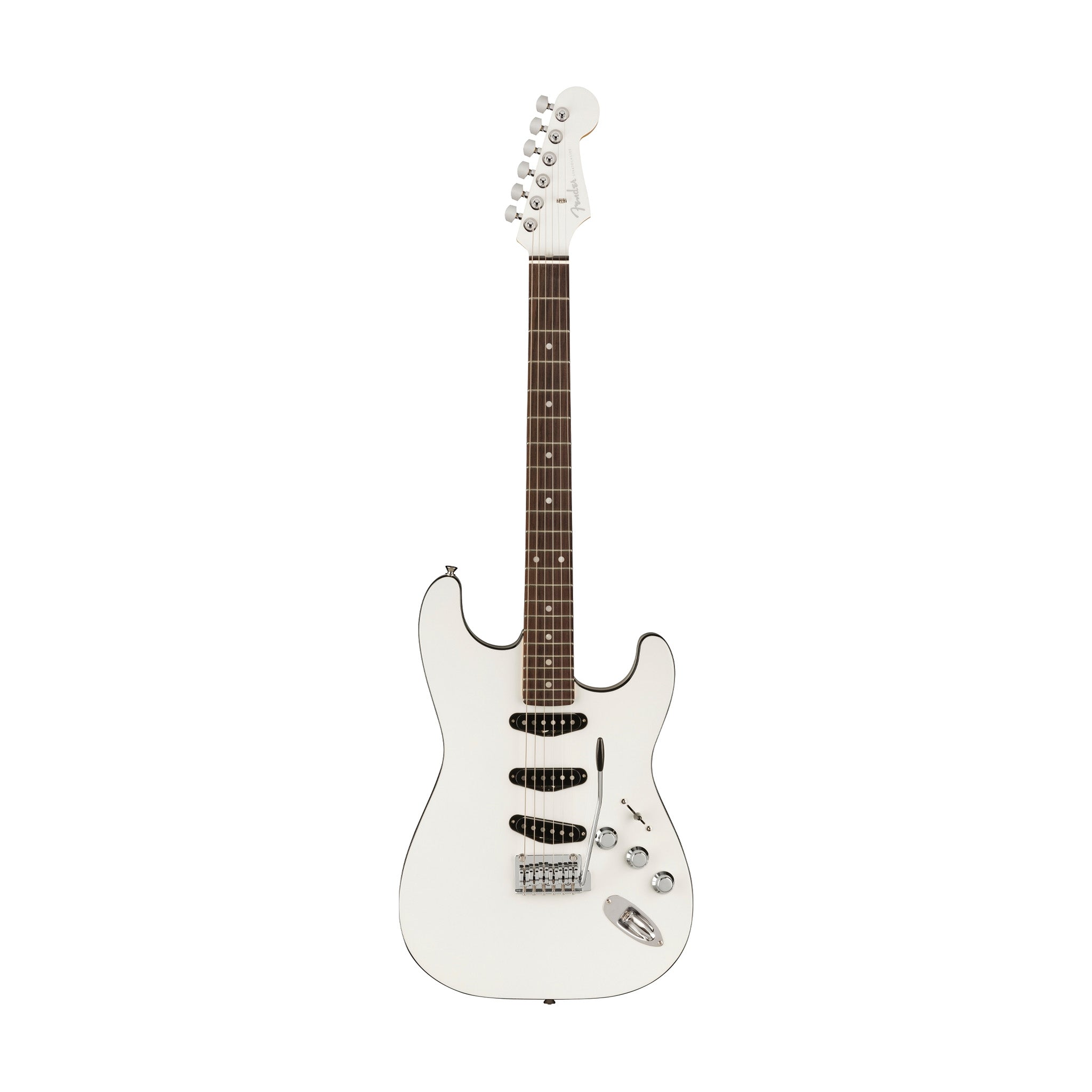 Fender Aerodyne Special Stratocaster Electric Guitar, RW FB, Bright White