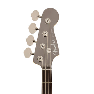 Fender Aerodyne Special Jazz Bass Guitar, RW FB, Dolphin Gray Metallic