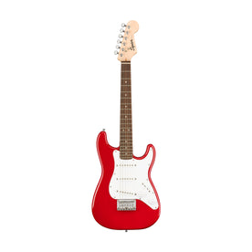 Squier Mini Stratocaster ミニエレキギター Squier Mini Stratocaster Electric Guitar, Laurel FB, Dakota Red