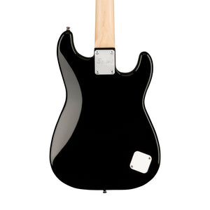 Squier Mini Stratocaster Left-Handed Electric Guitar, Laurel FB, Black
