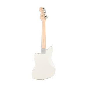 Squier Mini Jazzmaster HH Electric Guitar, Maple FB, Olympic White