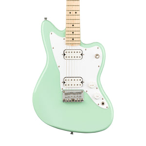 Squier Mini Jazzmaster HH Electric Guitar, Maple FB, Surf Green (B-Stock)