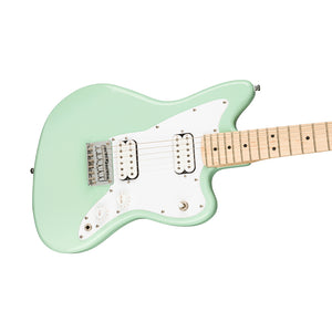 Squier Mini Jazzmaster HH Electric Guitar, Maple FB, Surf Green (B-Stock)