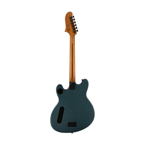 Squier Contemporary Active Starcaster Electric Guitar, Gunmetal Metallic