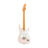 Squier Classic Vibe 50s Stratocaster Electric Guitar, Maple FB, White Blonde
