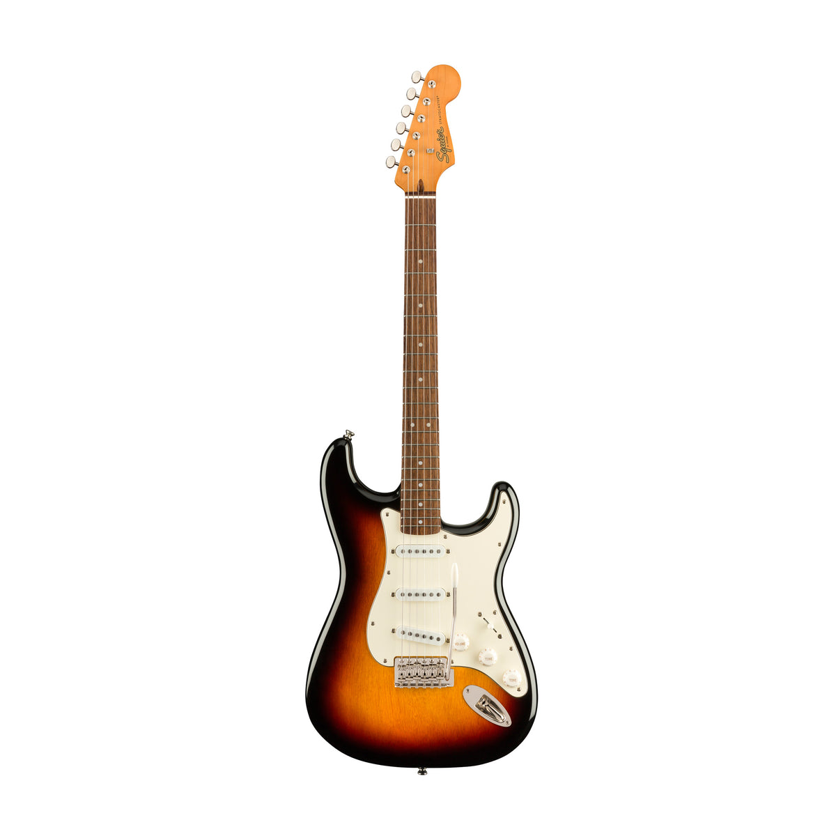 Squier Classic Vibe ’50s Stratocaster Squier Classic Vibe 60s Stratocaster Electric Guitar, Laurel FB, 3