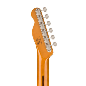 Squier FSR Classic Vibe 60s Telecaster Thinline Electric Guitar, Maple FB, Desert Sand