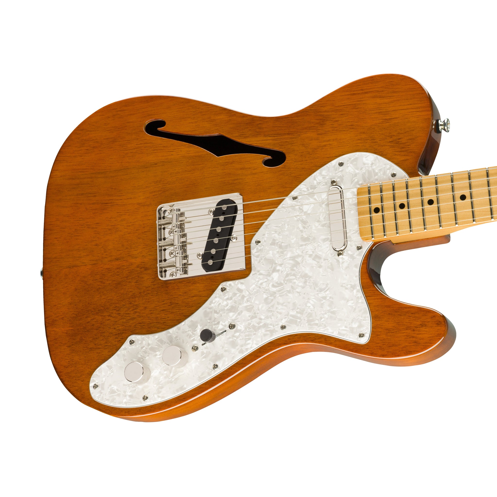 Squier Classic Vibe 60s Telecaster Thinline Electric Guitar, Maple