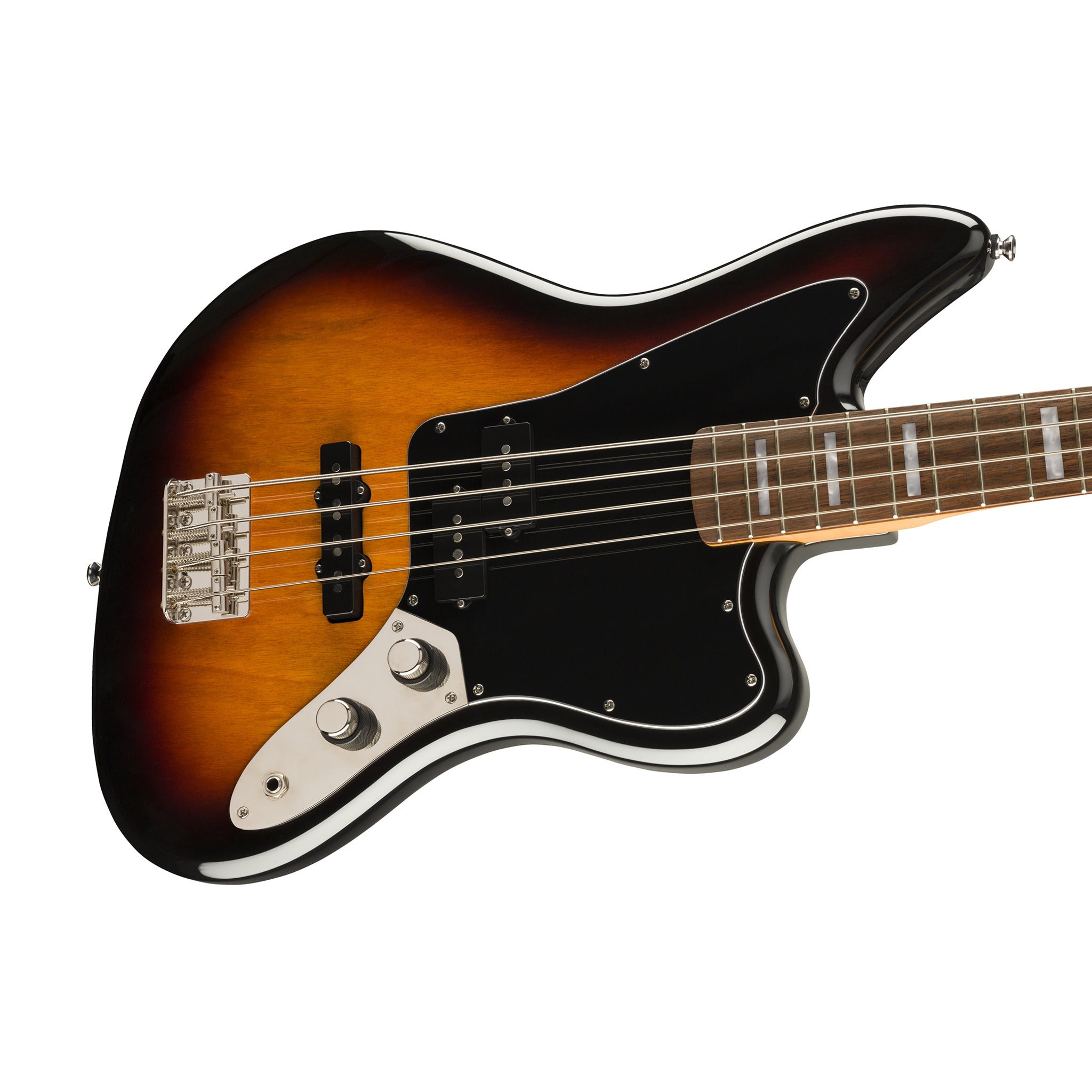 Squier Classic Vibe Jaguar Bass Guitar, Laurel FB, 3-Tone