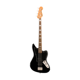 Squier Classic Vibe Jaguar Bass Guitar, Laurel FB, Black – Swee