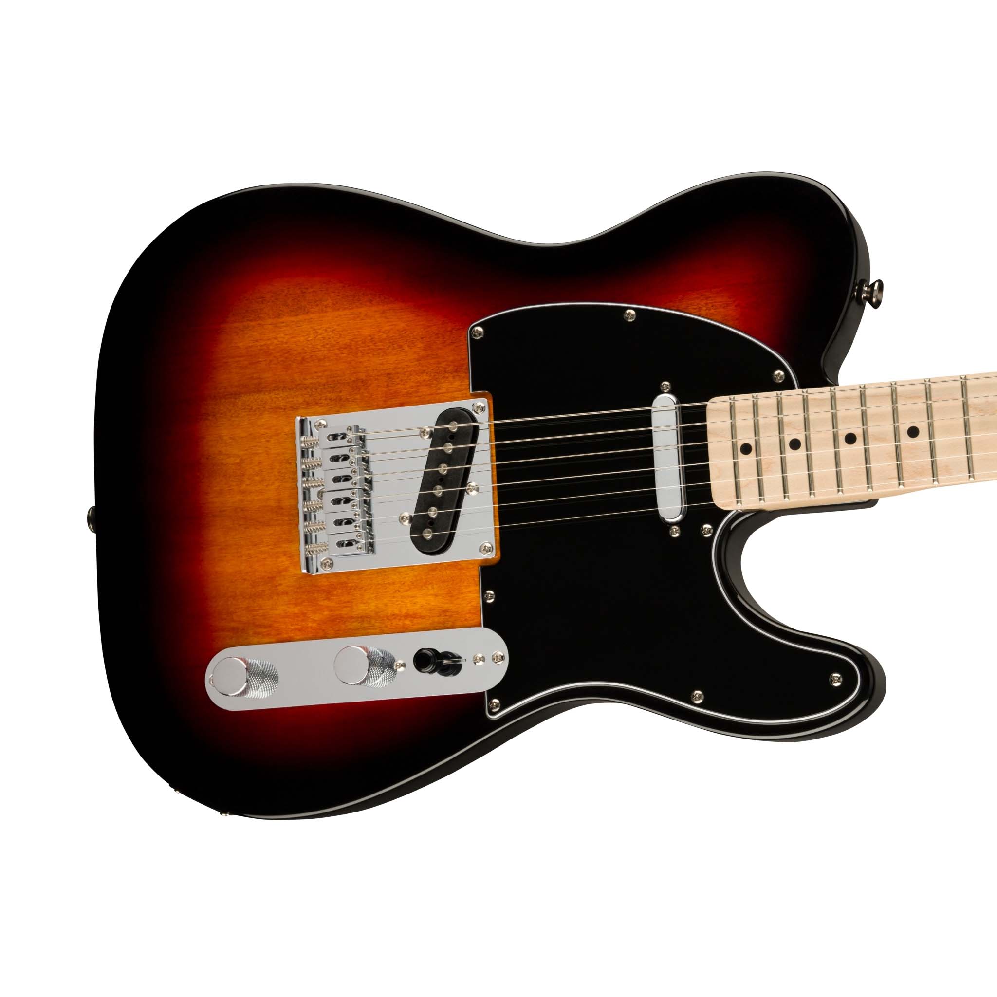 Squier Affinity Series Telecaster Electric Guitar, Maple FB, 3