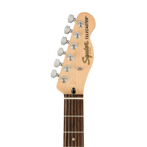 Squier FSR Affinity Series Telecaster Electric Guitar w/Tortoiseshell Pickguard, Laurel FB, Black