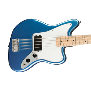 Squier Affinity Series Jag Bass Guitar, Maple FB, Lake Placid Blue