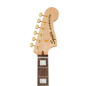 Squier 40th Anniversary Gold Edition Jazzmaster Electric Guitar, Lake Placid Blue