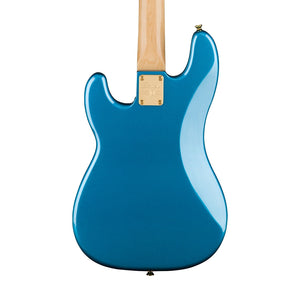Squier 40th Anniversary Gold Edition Precision Bass Guitar, Lake Placid Blue