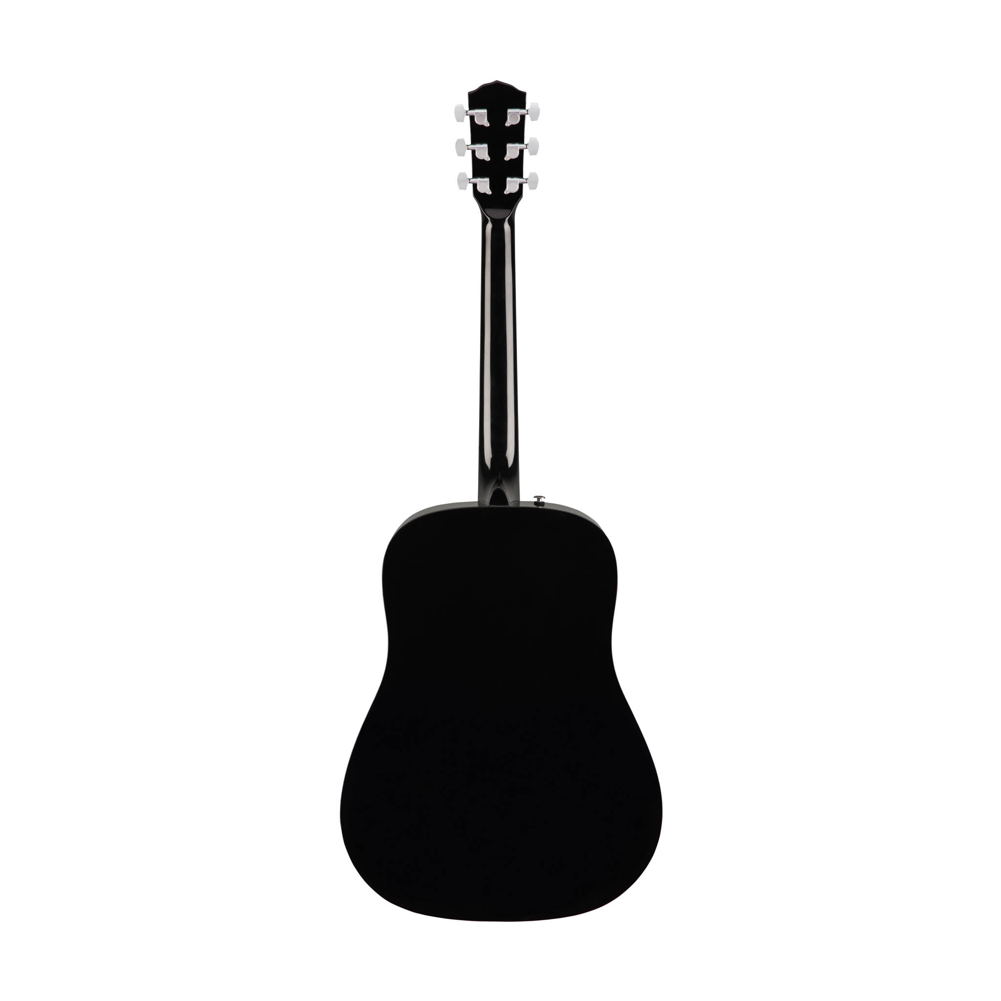 Fender CD-60S Dreadnought Acoustic Guitar, Walnut FB, Black
