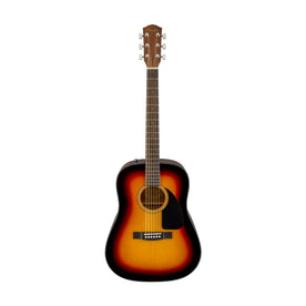 Fender CD-60 Dreadnought V3 Acoustic Guitar w/case, Walnut FB, Sunburst