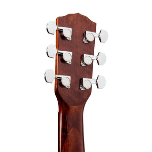 Fender CD-60SCE Dreadnought Acoustic Guitar, Walnut FB, All Mahogany