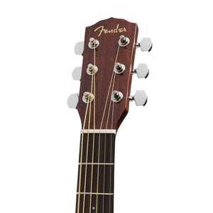 Fender CD-60SCE Dreadnought Left-Handed Acoustic Guitar, Walnut FB, Natural