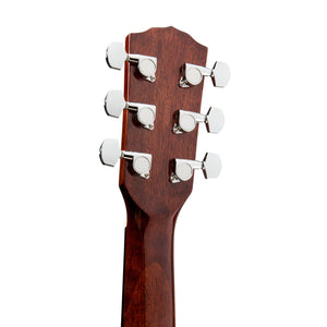 Fender CC-60S Concert Acoustic Guitar, Walnut FB, 3-Color Sunburst