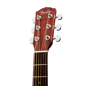 Fender CD-140SCE Dreadnought Acoustic Guitar w/Case, Walnut FB, All-Mahogany