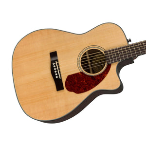Fender CC-140SCE Concert Electro Acoustic Guitar w/Case, Natural