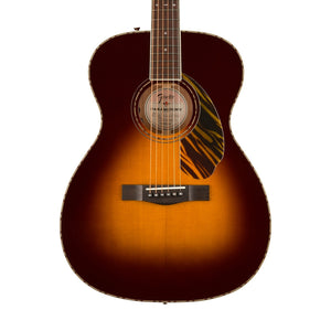 Fender PO-220E Orchestra Electro Acoustic Guitar, 3 Colour Vintage Sunburst