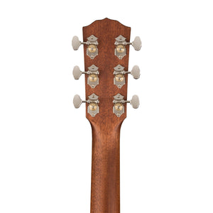 Fender PO-220E Orchestra Electro Acoustic Guitar, Aged Cognac Burst