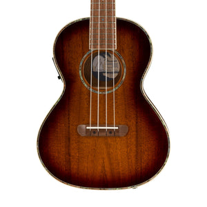 Fender Montecito Tenor Acoustic-Electric Ukulele w/Bag, Walnut FB, Shaded Edge Burst