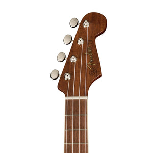 Fender Montecito Tenor Acoustic-Electric Ukulele w/Bag, Walnut FB, Shaded Edge Burst