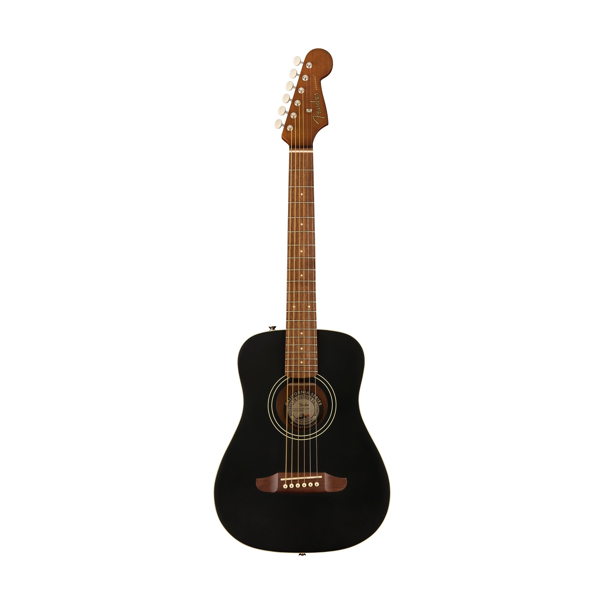 Fender FSR California Redondo Mini Guitar w/Bag, Black