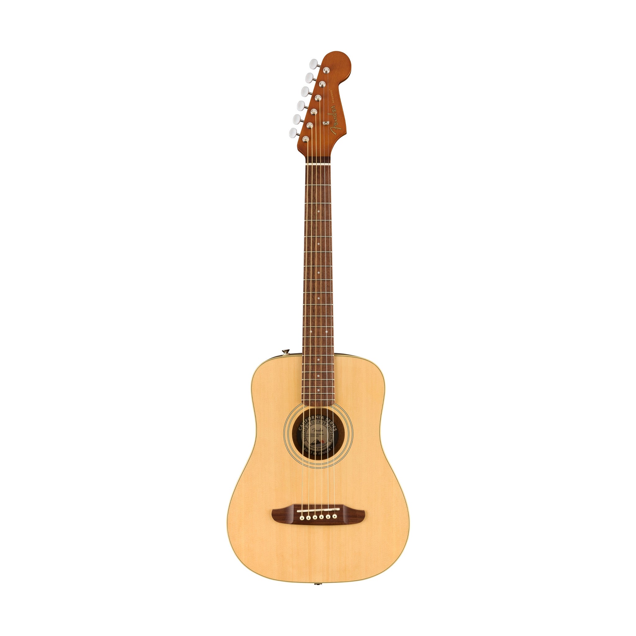 Fender California Redondo Mini Guitar w/Bag, Natural